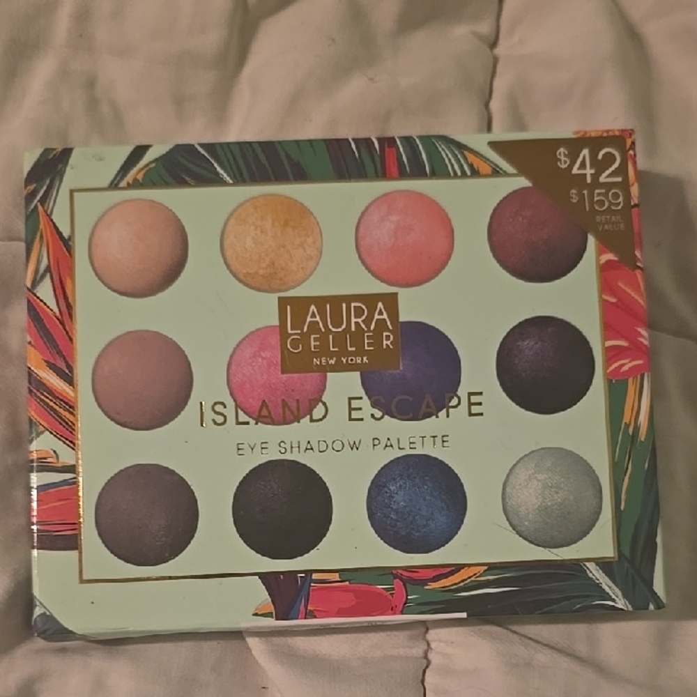 Laura Geller Island Escape Eyeshadow Palette - Vibrant Colors